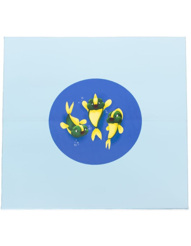 TAPETE PECES 200 x 200 x 3 cm.