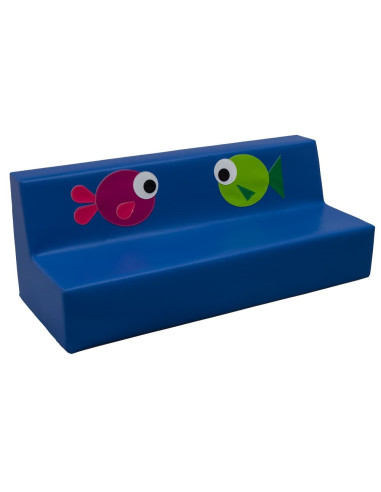 SOFÁ TRIPLE PECES 100 x 40 x 37 cm.