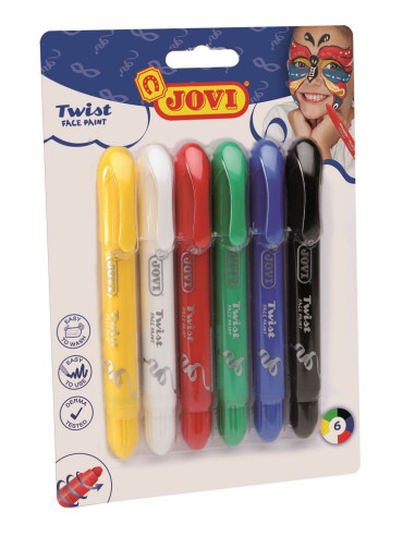 MAQUILLAJE JOVI TWIST 6 COLORES
