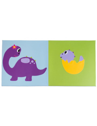 TAPETE BICOLOR DINOSAURIOS 200 x 100...