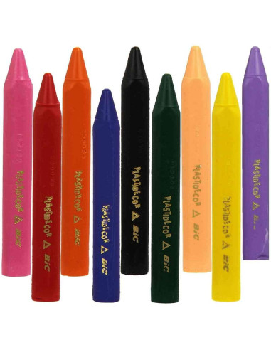 CERAS PLASTIDECOR PEQUES 12 colores...