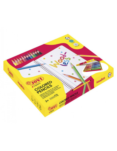 LÁPICES COLORES JOVI WOODLESS SCHOOL...