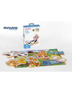 LOS ANIMALES 6 PUZZLES...