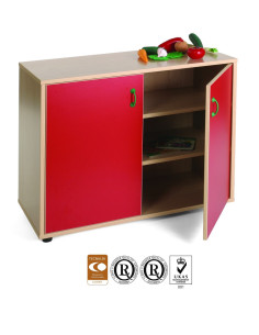 ARMARIO BAJO CON ESTANTES