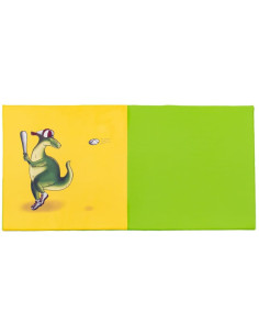 TAPETE BICOLOR DINOSAURIO...