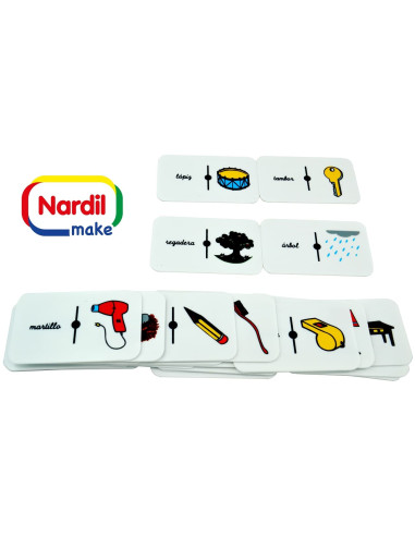 DOMINÓ IMAGEN-PALABRA NARDIL