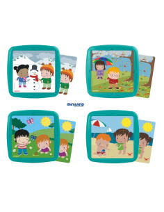 LAS ESTACIONES 4 PUZZLES...