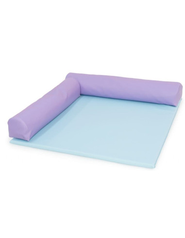 TAPETE CUADRADO CON ROLLOS