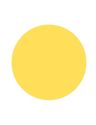 GOMETS CIRCULO GRANDE Ø 21 mm AMARILLO