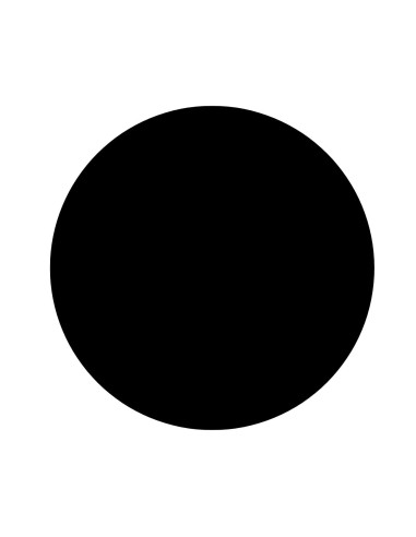 GOMETS CIRCULO PEQUEÑO Ø 10,5 mm NEGRO