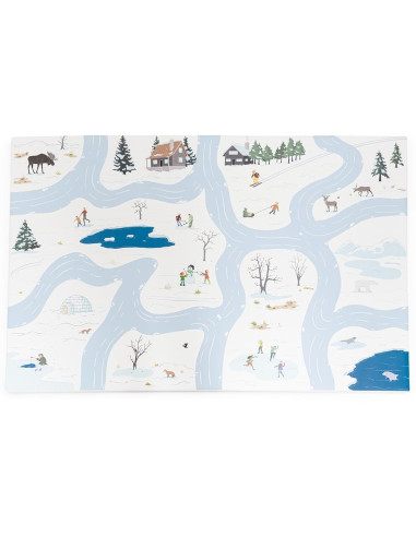 ALFOMBRA NIEVE 150 x 100 x 2 cm.