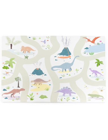 ALFOMBRA DINOSAURIOS 150 x 100 x 2 cm.