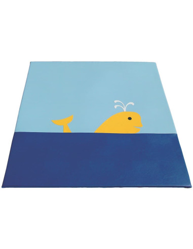 TAPETE BALLENA 150 x 150 x 3 cm.