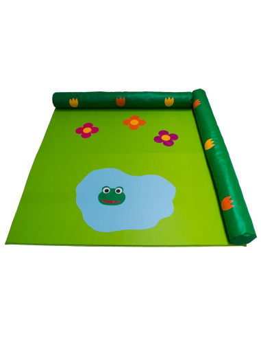 TAPETE CAMPO CON BORDES 200 x 200 x 3...