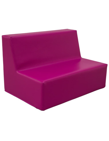 SOFÁ DOBLE 60 x 40 x 37 cm.