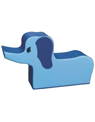 FIGURA ESPUMA ELEFANTE AZUL