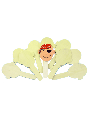 PALILLOS CARAS 10 uds