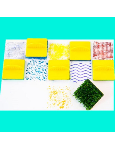 SELLOS TEXTURA 6 uds