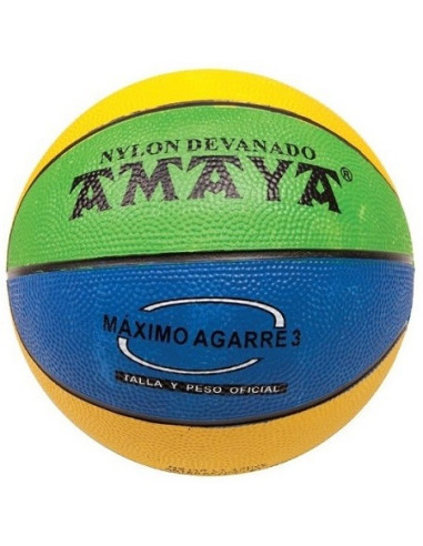 MINI BALON BALONCESTO Nº 3 TRICOLOR...