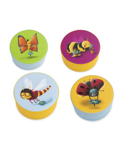 CONJUNTO 4 TABURETES...