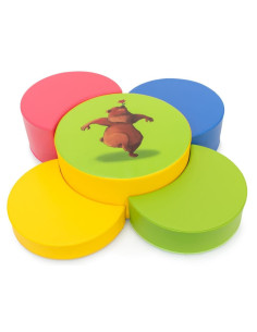 CONJUNTO MESA OSO CON 4...