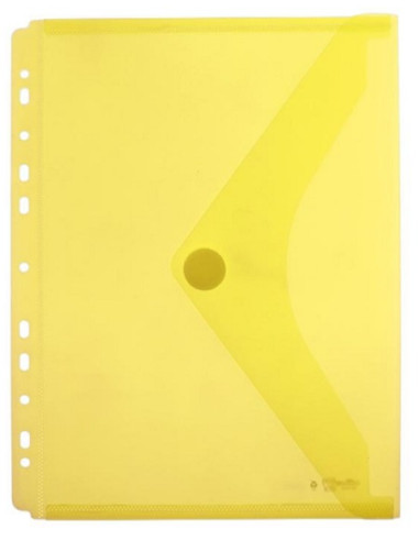 SOBRE MULTITALADRO A4 AMARILLO 10 Uds.