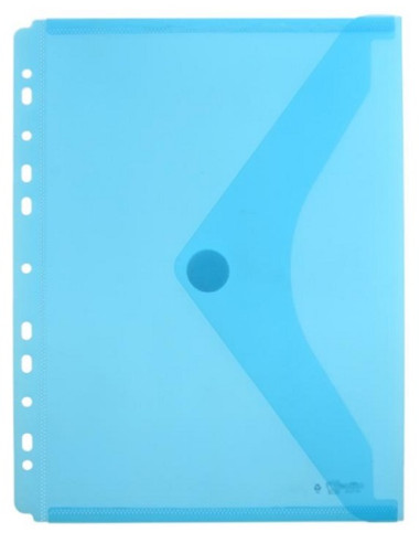 SOBRE MULTITALADRO A4 AZUL 10 Uds.