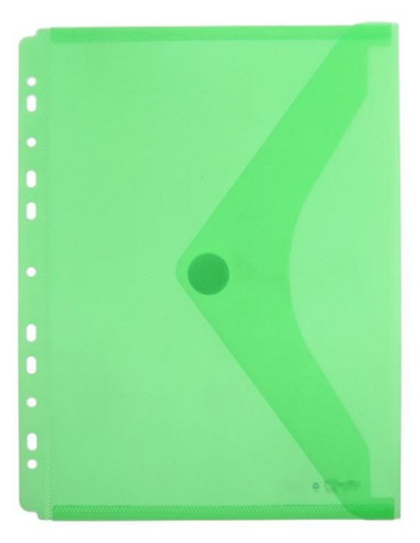 SOBRE MULTITALADRO A4 VERDE 10 Uds.