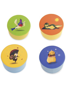 CONJUNTO 4 TABURETES...