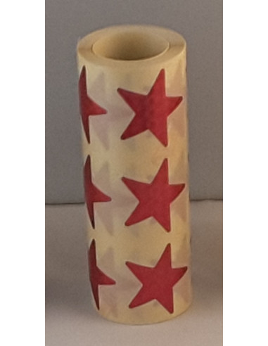 GOMETS BIG STAR HOLOGRÁFICO ROJO