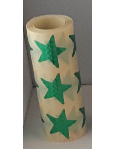 GOMETS BIG STAR HOLOGRÁFICO VERDE