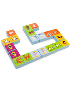 DOMINÓ DE FIGURAS 10 PIEZAS