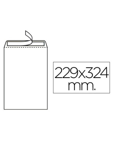 SOBRES BLANCOS 229 x 324 mm. Caja 250...