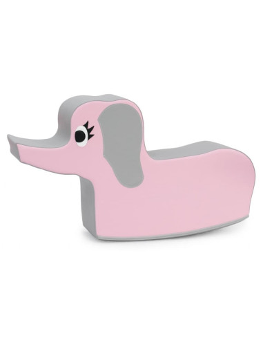 FIGURA ESPUMA ELEFANTE ROSA