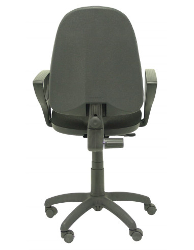 SILLA ALGARRA BALI BRAZOS FIJOS NEGRO