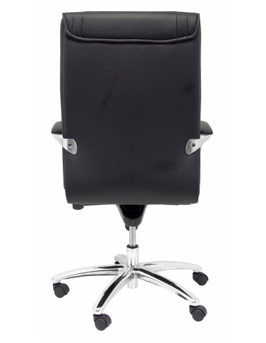 SILLÓN GINETA SIMILPIEL NEGRO