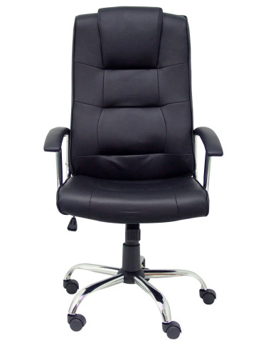 SILLÓN GUADALIMAR SIMILPIEL NEGRO