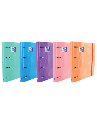 CARPEBLOC A4+ OXFORD RINGBOOK PASTEL