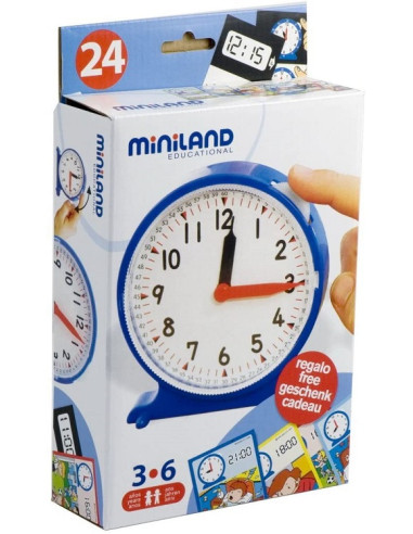 RELOJ CON FICHAS MINILAND