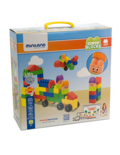 SUPER BLOCK MINILAND 64 PIEZAS