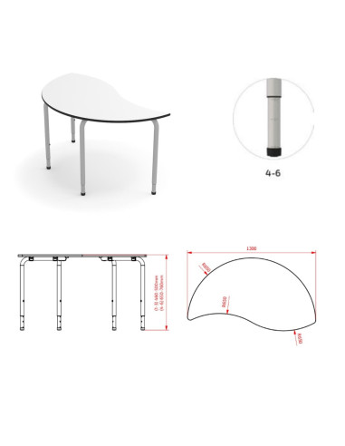 MESA YANG REGULABLE TALLA 4-6
