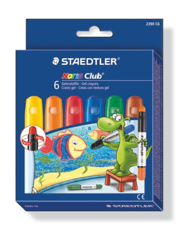 CERAS NORIS GEL 6 colores BASICOS