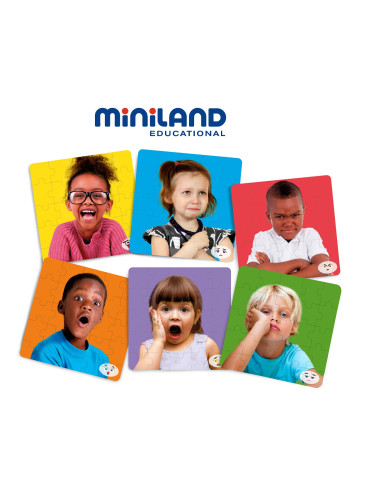 LAS EMOCIONES 6 PUZZLES MINILAND