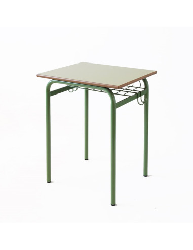 PUPITRE ESCOLAR 60x50x64 cm. VERDE