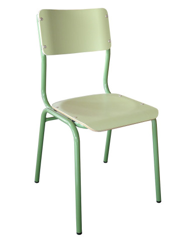 SILLA ESCOLAR 34 cm. VERDE