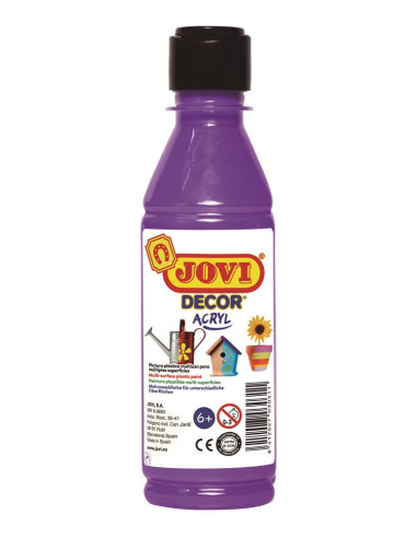 PINTURA JOVIDECOR ACRYL 250 ml VIOLETA