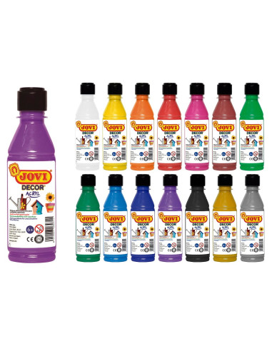 PINTURA JOVIDECOR ACRYL 250 ml VIOLETA
