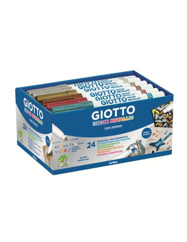 ROTULADOR GIOTTO DECOR METAL...