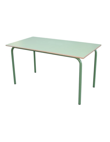 MESA LECTURA 120x60x76 cm. VERDE