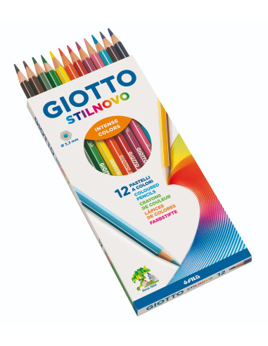PINTURAS GIOTTO STILNOVO 12 colores